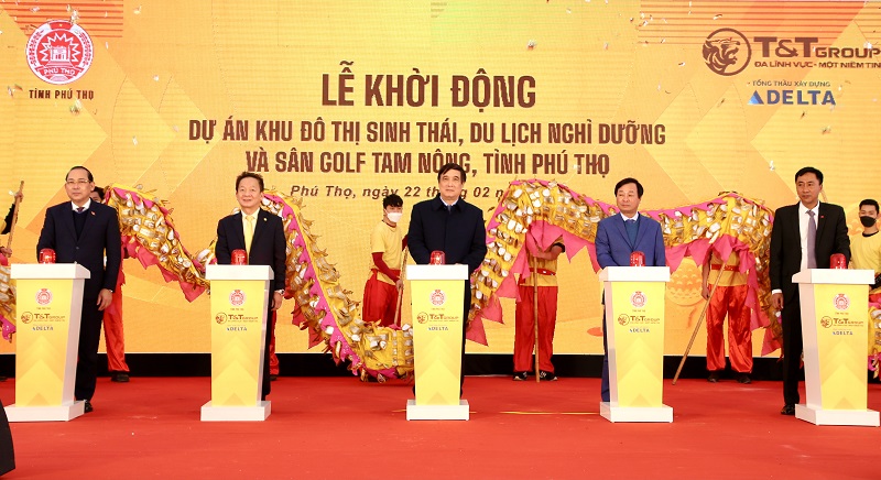 T&T Group khởi động dự án khu đô thị sinh thái và sân golf gần 500 ha tại Phú Thọ - ảnh 1