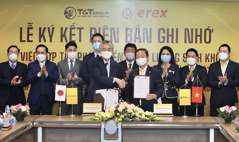 T&T Group và Tập đoàn EREX (Nhật Bản) hợp tác phát triển năng lượng sinh khối tại Việt Nam - ảnh 1