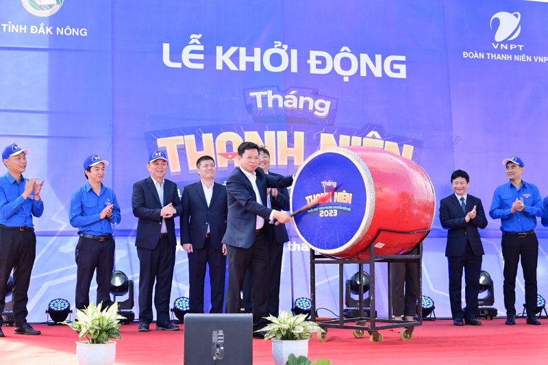 Đoàn thanh niên VNPT phối hợp với Tỉnh Đoàn Đăk Nông khởi động Tháng Thanh niên năm 2023 - ảnh 1