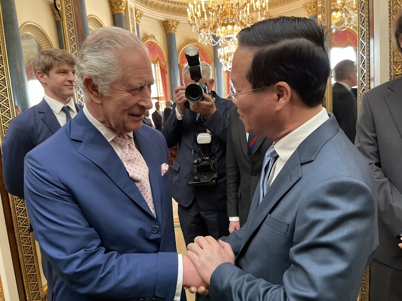 Chủ tịch nước Võ Văn Thưởng dự lễ đăng quang của nhà vua Anh Charles III - ảnh 1