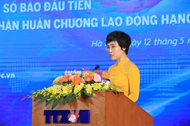 Báo Tin tức kỷ niệm 40 năm xuất bản số báo đầu tiên và đón nhận Huân chương Lao động hạng Nhất - ảnh 1