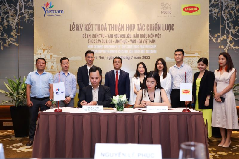 Nestlé Việt Nam hợp tác cùng Cục Du lịch Quốc gia Việt Nam thúc đẩy du lịch ẩm thực - ảnh 1