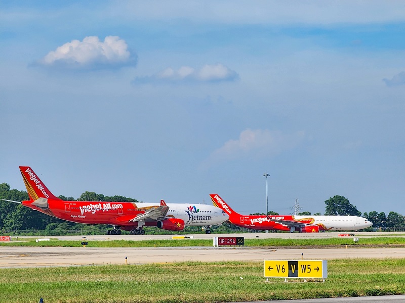 Vietjet đón tàu bay lớn cùng biểu tượng Du lịch Việt Nam - ảnh 1