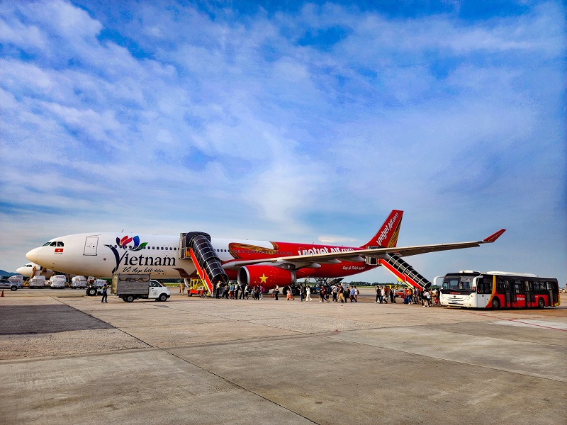 Vietjet đón tàu bay lớn cùng biểu tượng Du lịch Việt Nam - ảnh 3