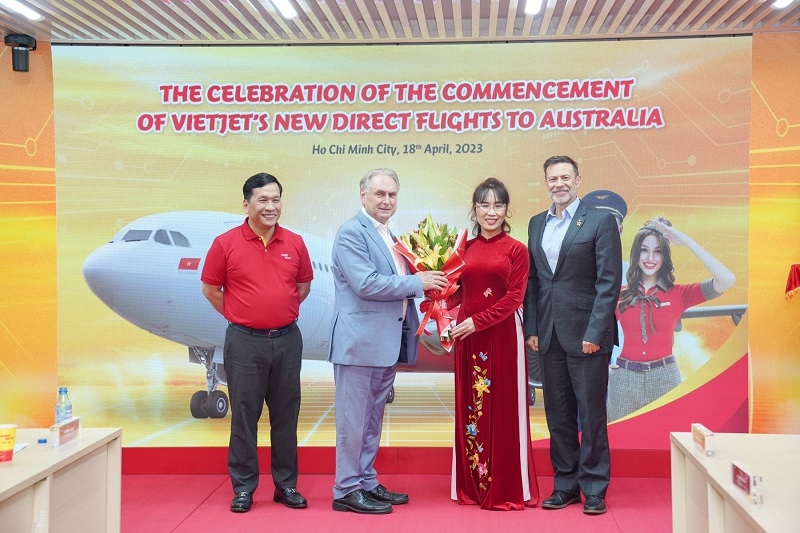 Bộ trưởng Thương mại và Du lịch Úc chúc mừng các đường bay thẳng Việt Nam – Úc của Vietjet - ảnh 1