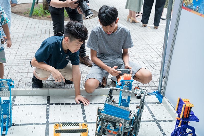 Cột mốc trưởng thành tài năng của học sinh Vinschool - ảnh 1