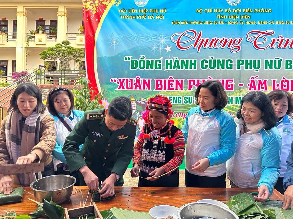 Hội LHPN Hà Nội thực hiện chương trình “Đồng hành cùng phụ nữ biên cương” tại huyện Mường Nhé, Điện Biên - ảnh 5