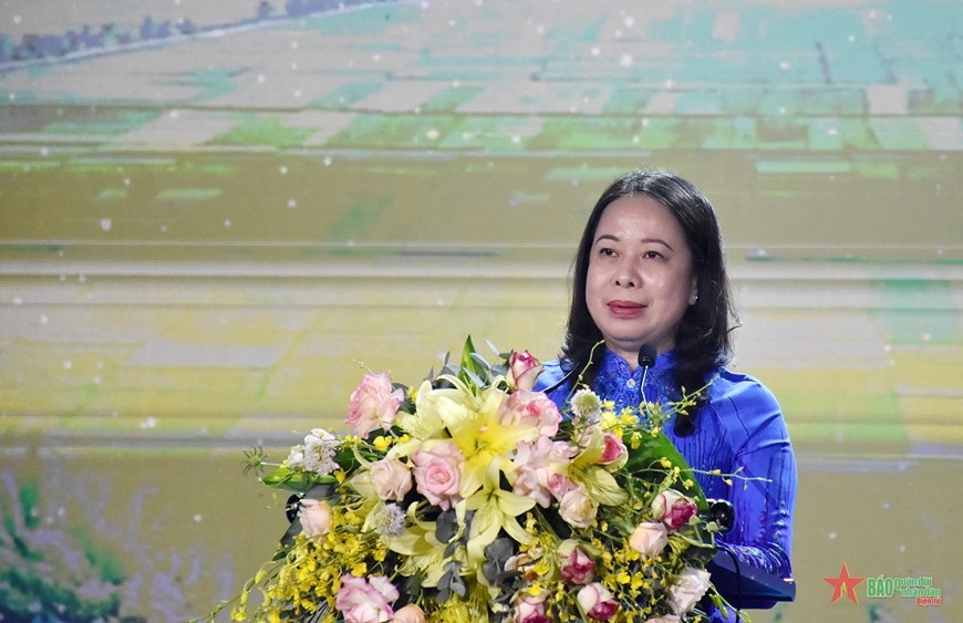 Quyền Chủ tịch nước Võ Thị Ánh Xuân phát động Tháng nhân đạo cấp quốc gia năm 2024 - ảnh 4