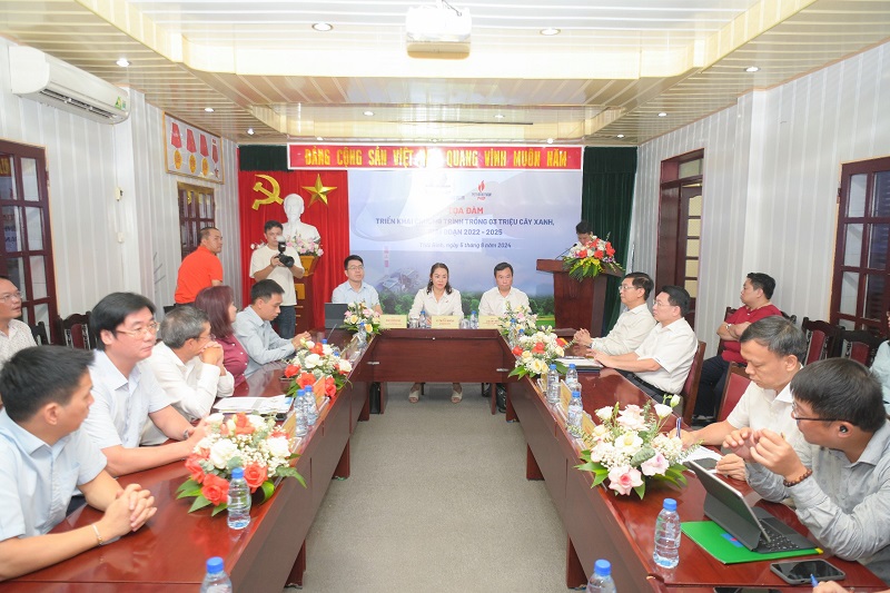 Petrovietnam: Trồng cây xanh là giải pháp quan trọng trong chuyển dịch năng lượng - ảnh 1