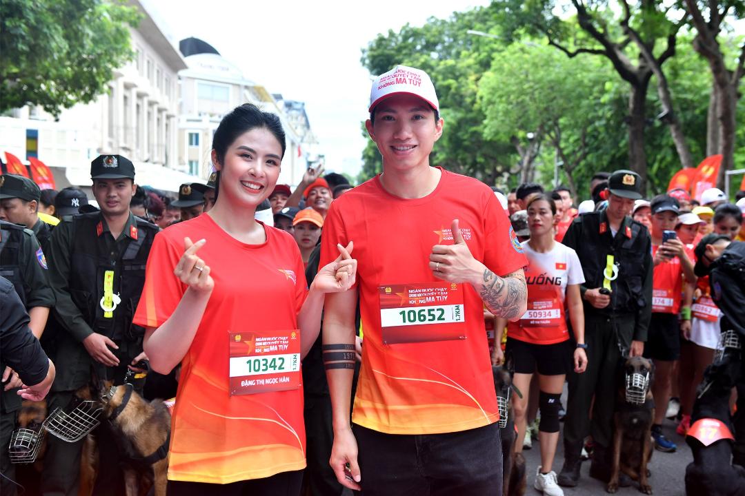 Hoa hậu Ngọc Hân, cầu thủ Văn Hậu tham gia