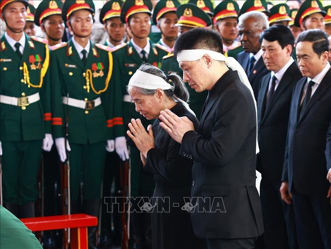 Cử hành trọng thể Lễ truy điệu và an táng Tổng Bí thư Nguyễn Phú Trọng - ảnh 7