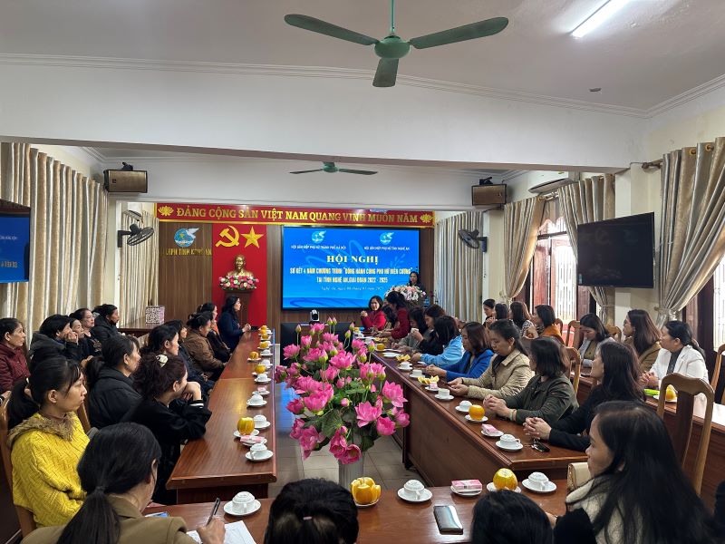 Hội LHPN Hà Nội thực hiện chương trình Đồng hành cùng phụ nữ biên cương tại tỉnh Nghệ An - ảnh 5