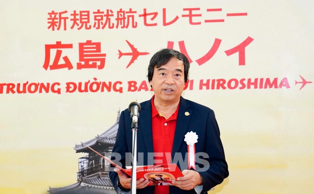 Vietjet khai trương đường bay thẳng đầu tiên giữa Hà Nội và Hiroshima (Nhật Bản) - ảnh 2