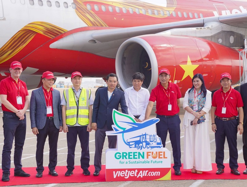 Vietjet tiên phong khai thác chuyến bay đầu tiên sử dụng nhiên liệu hàng không bền vững SAF - ảnh 3