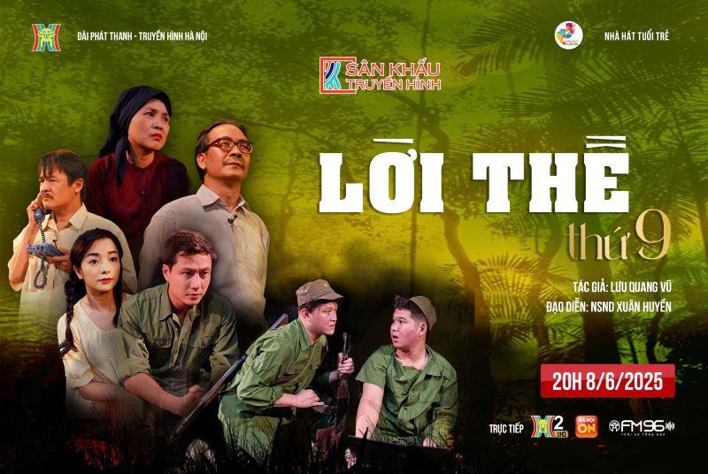 Đài Hà Nội đưa “Lời thề thứ 9” lên sóng trong “Sân khấu truyền hình” - ảnh 4