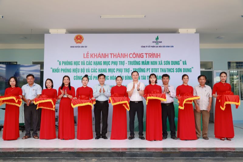 BSR viết tiếp câu chuyện nâng cao chất lượng giáo dục tại huyện miền núi Quảng Ngãi - ảnh 4