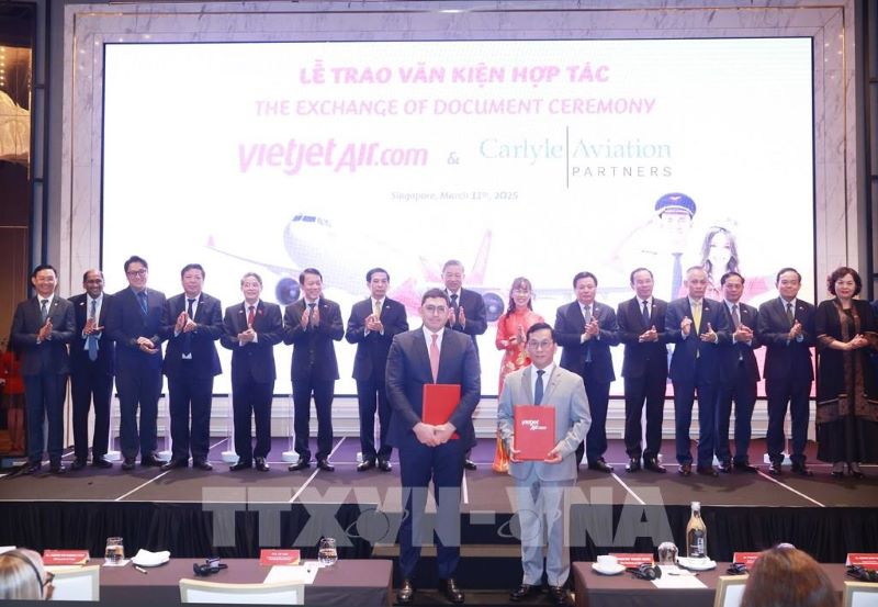 Tổng Bí thư Tô Lâm chứng kiến VietJet Air công bố đường bay thẳng Singapore – Phú Quốc - ảnh 2