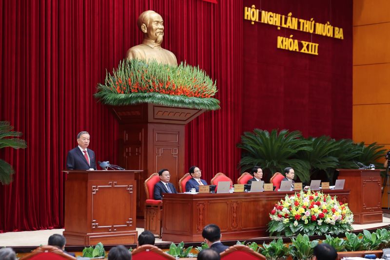 Khai mạc Hội nghị Ban chấp hành Trung ương Đảng lần thứ 13, Khóa XIII - ảnh 3