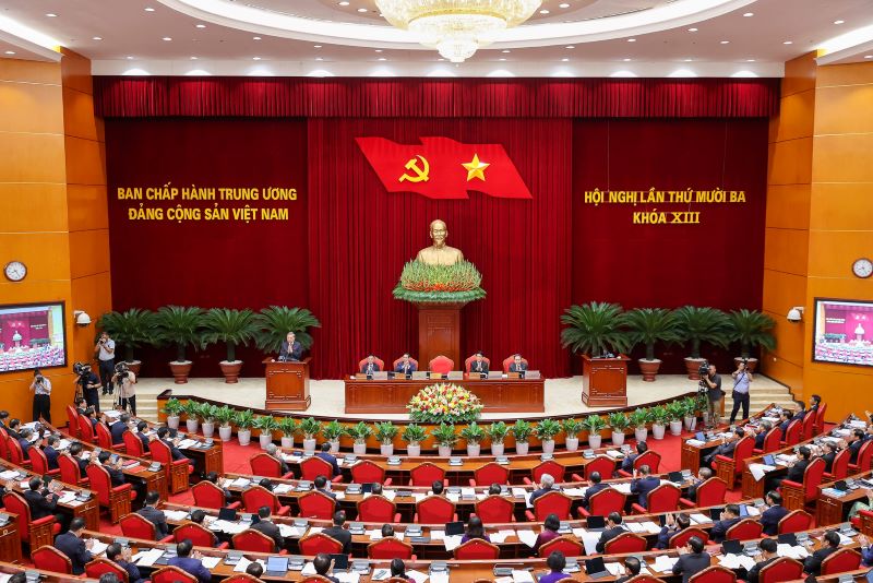 Khai mạc Hội nghị Ban chấp hành Trung ương Đảng lần thứ 13, Khóa XIII - ảnh 1