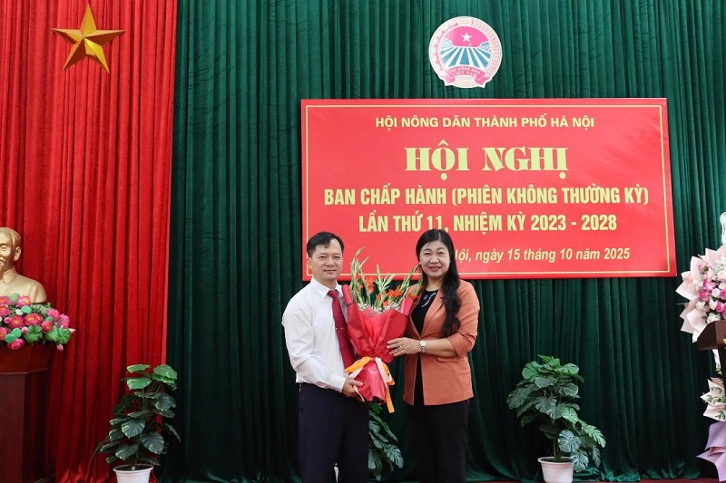 Đồng chí Trần Văn Nhung giữ chức Phó Chủ tịch Hội Nông dân Thành phố Hà Nội nhiệm kỳ 2023-2028 - ảnh 4