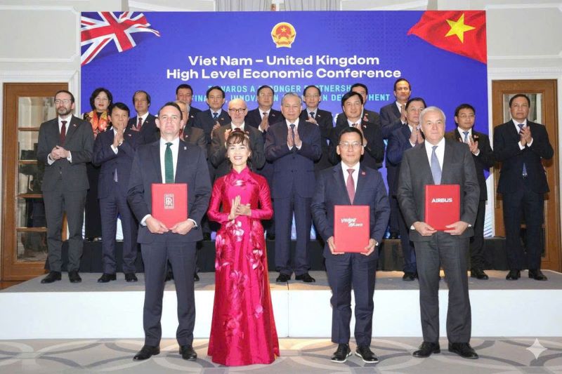 Vietjet đặt mua 10 tàu bay Aibus A321NEO, đánh dấu cột mốc mới hợp tác Việt - Anh - ảnh 3