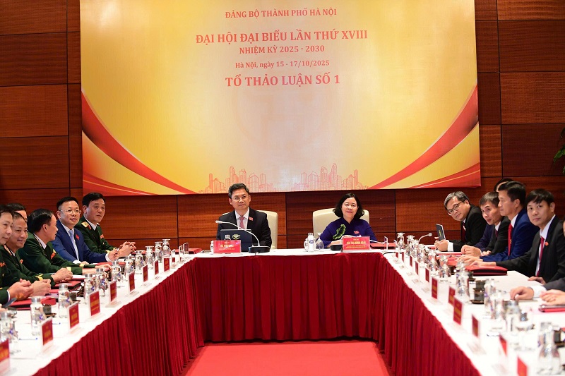 Đại hội Đảng bộ thành phố Hà Nội lần thứ XVIII, nhiệm kỳ 2025-2030: Nền tảng vững chắc kiến tạo tương lai thịnh vượng - ảnh 2