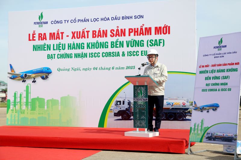 BSR ra mắt và xuất bán lô sản phẩm mới Nhiên liệu hàng không bền vững (SAF) - ảnh 2