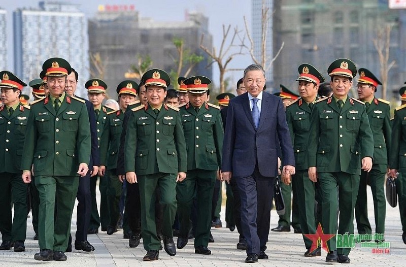 Quân đội nhân dân vững bước dưới cờ Đảng quang vinh - ảnh 2