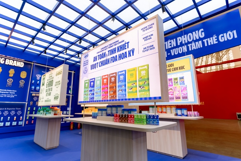 Vinamilk tái hiện hành trình từ số 0 đến Thương hiệu sữa tiềm năng nhất thế giới tại Triển lãm Thành tựu Đất nước - ảnh 3