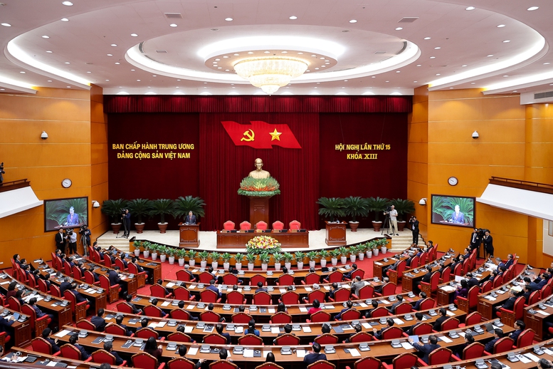 Bế mạc Hội nghị Trung ương 15 - ảnh 2