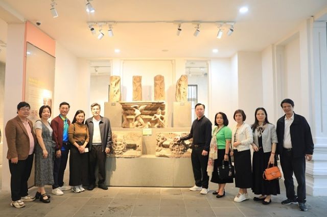 Sở Dân tộc và Tôn giáo thành phố Hà Nội trao đổi kinh nghiệm công tác tại các tỉnh Nam Trung Bộ - ảnh 8