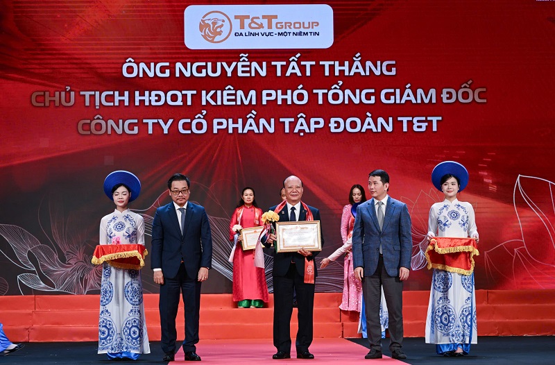 T&T Group được vinh danh tại Lễ tôn vinh doanh nhân, doanh nghiệp Thăng Long 2025 - ảnh 2