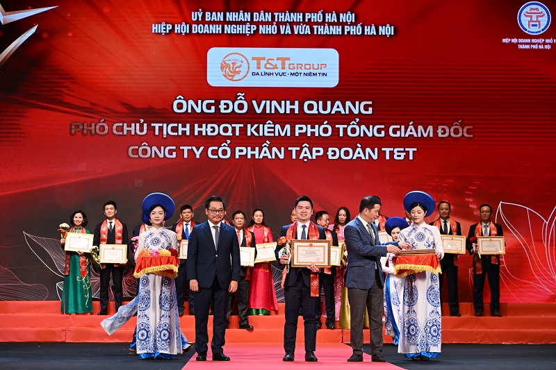 T&T Group được vinh danh tại Lễ tôn vinh doanh nhân, doanh nghiệp Thăng Long 2025 - ảnh 3