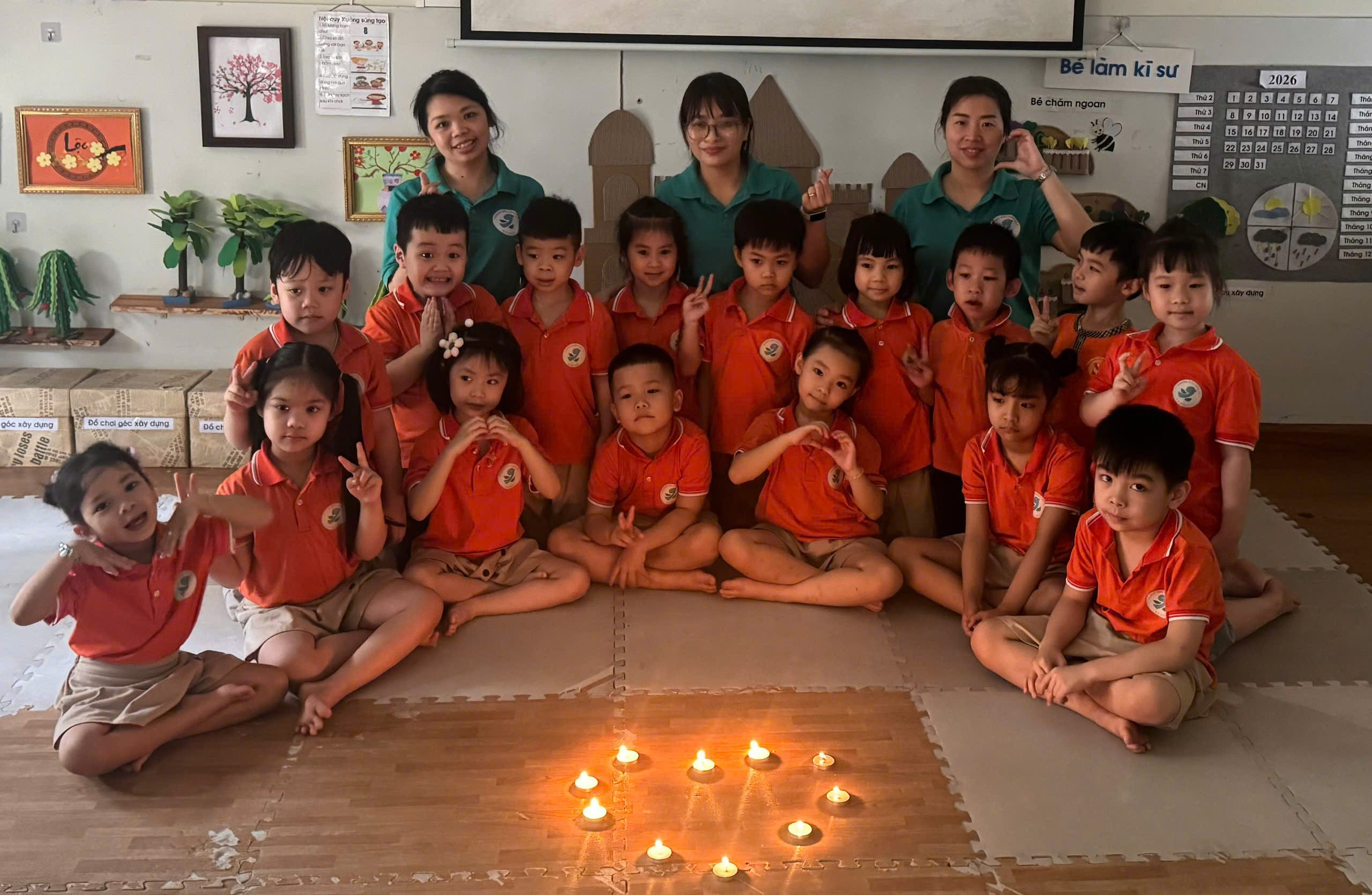 Khi những ” Chiến binh nhí” lớp A2 tắt đèn để thắp sáng tương lai - ảnh 2