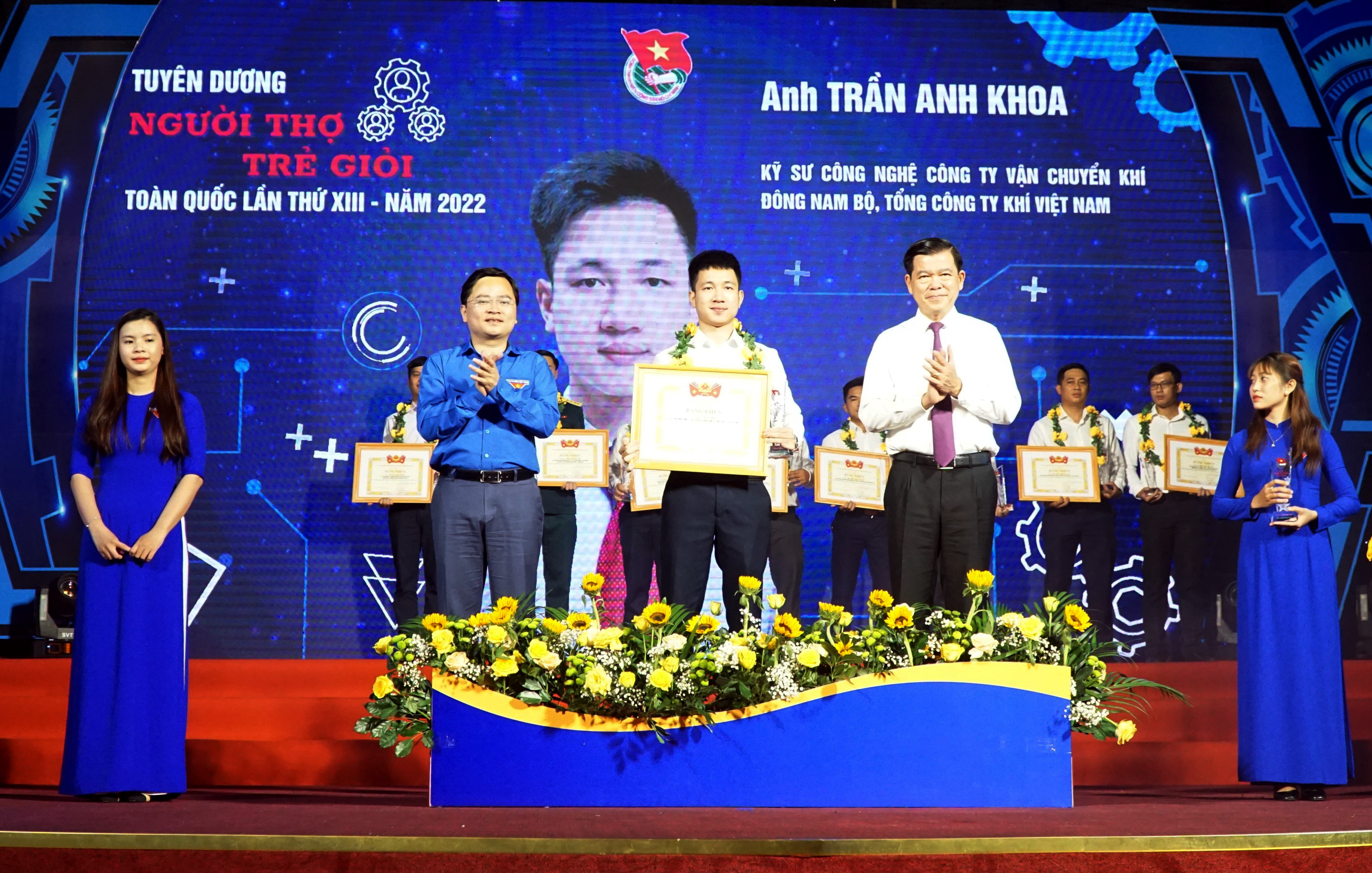 Kỹ sư trẻ Trần Anh Khoa – PV GAS là gương mặt trẻ Dầu khí được tuyên dương “Người thợ trẻ giỏi” - ảnh 2