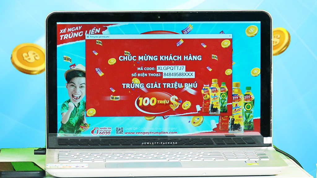 Chủ nhân may mắn thứ 3 trúng giải triệu phú 100 triệu đồng từ Number 1 - ảnh 2