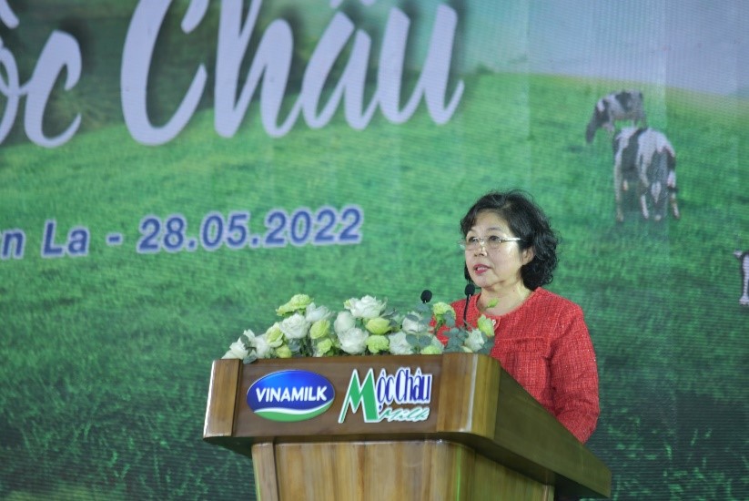 Mộc Châu Milk và Vinamilk chính thức ra mắt và khởi công dự án tổ hợp thiên đường sữa Mộc Châu - ảnh 3