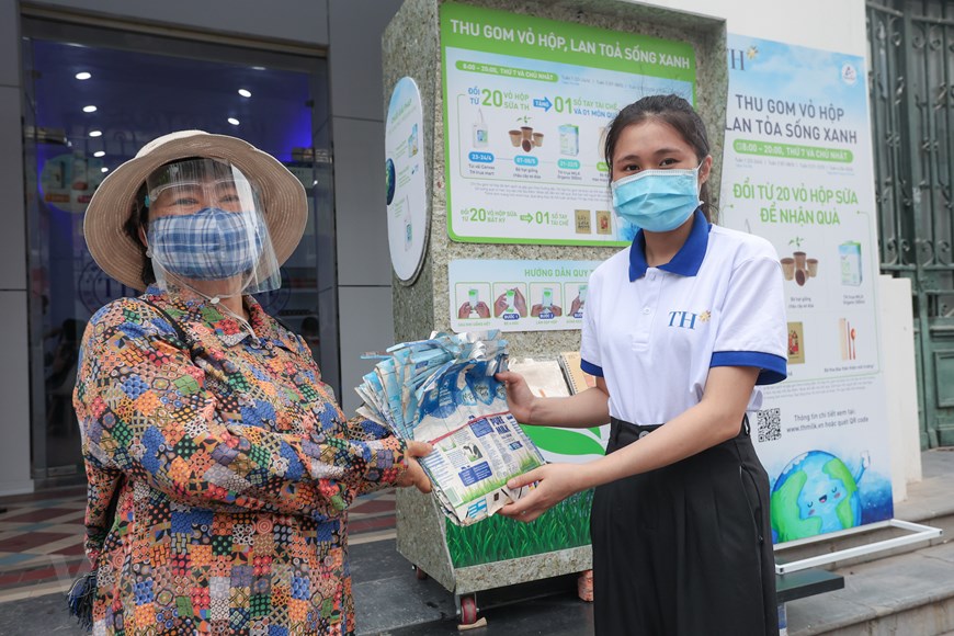 Ngày Môi trường thế giới, mang vỏ hộp sữa đi đổi quà - ảnh 4