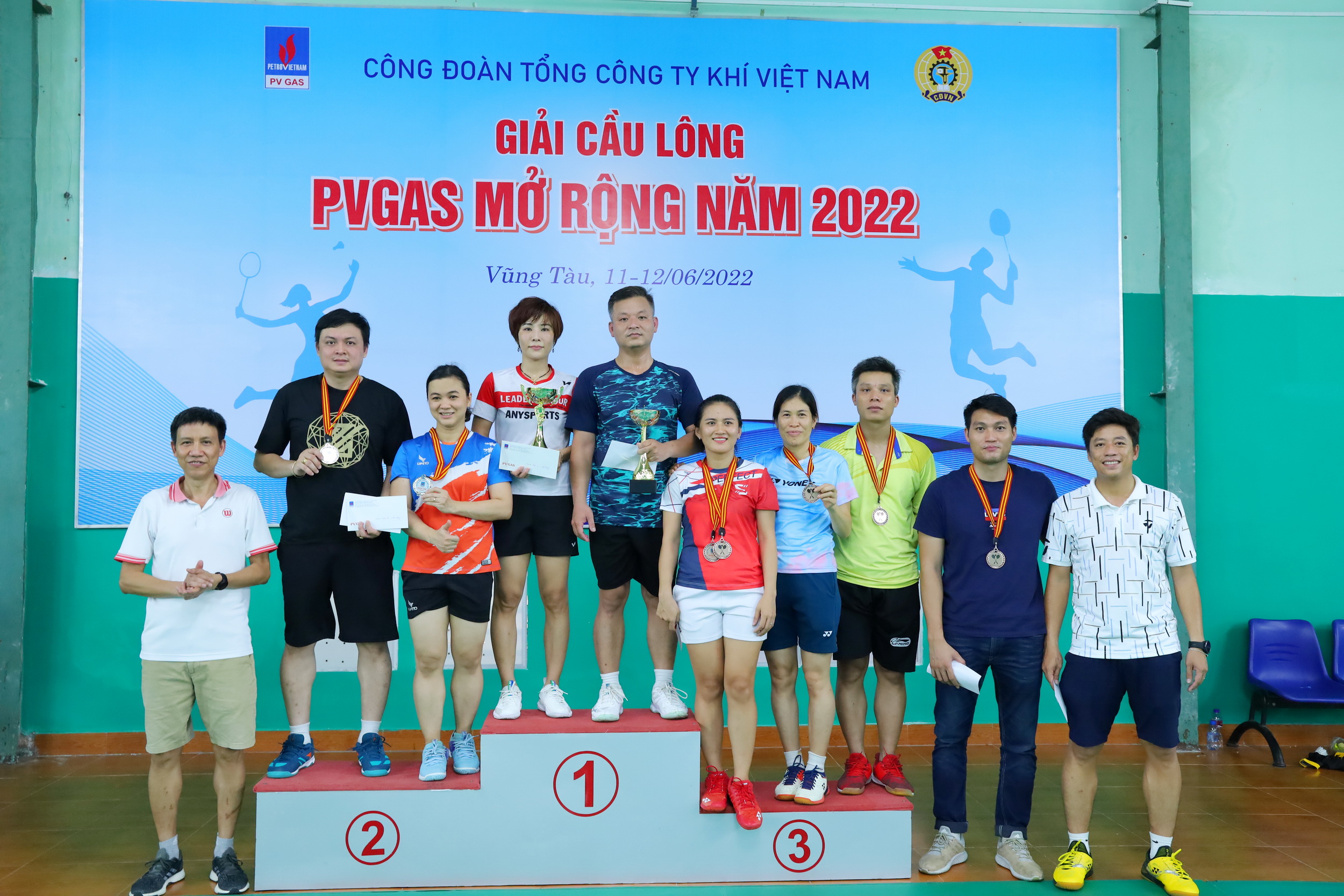 Giải cầu lông PV GAS 2022 – lan tỏa tinh thần thể thao vì sức khỏe người lao động - ảnh 3