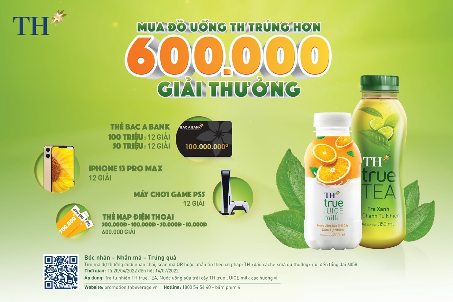 Cơn mưa quà tặng, giải nhiệt nắng hè cùng đồ uống TH - ảnh 2