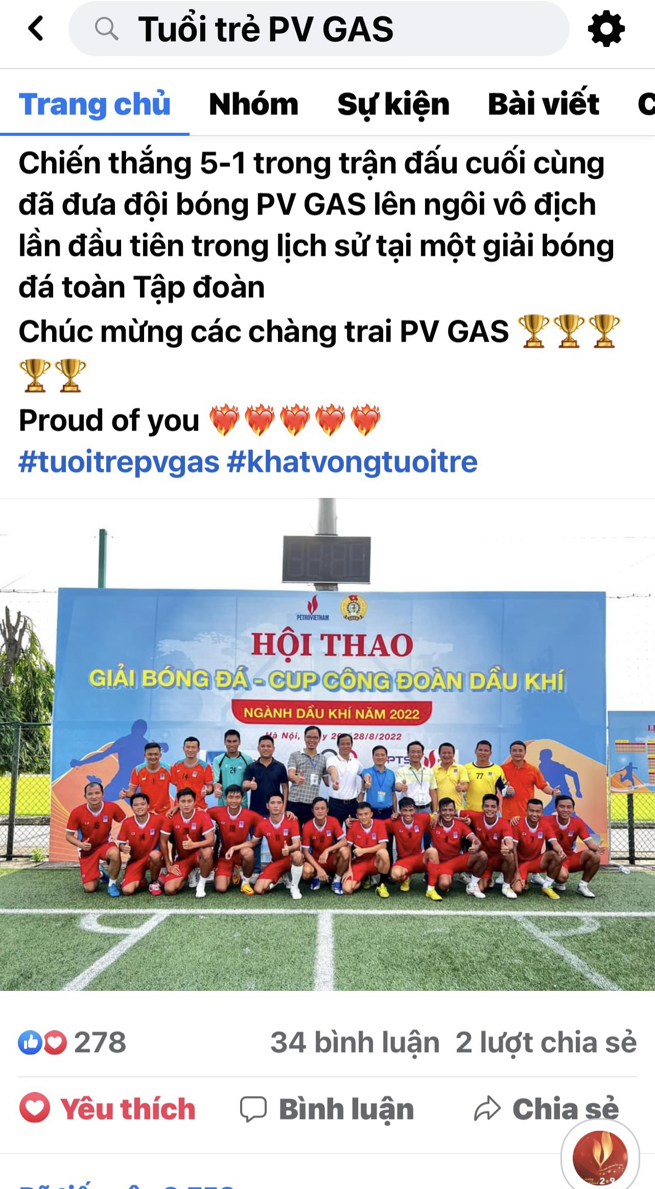 Chặng đường 12 năm để ghi dấu ấn lịch sử: “PV Gas - Nhà vô địch 2022“ - ảnh 5