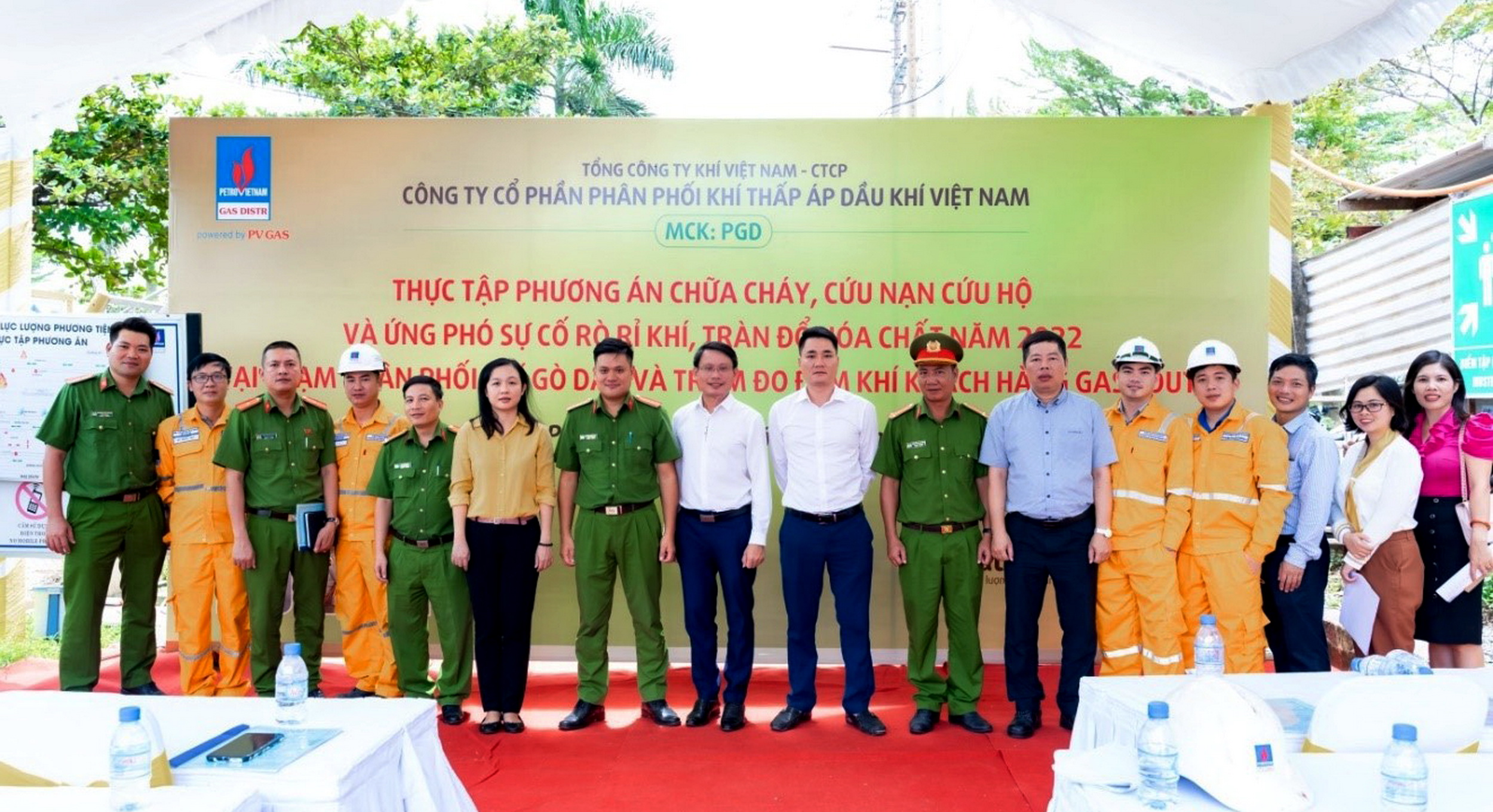Các đơn vị PV GAS triển khai nhiều hoạt động tuyên truyền, đảm bảo an ninh, an toàn, PCCC - ảnh 1