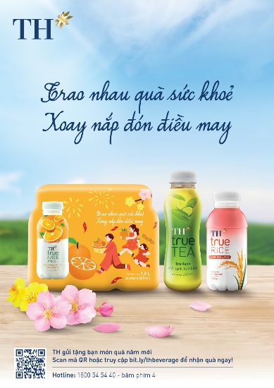 Cùng “Xoay nắp đón điều may” nhận hàng chục ngàn món quà sức khỏe từ TH - ảnh 1