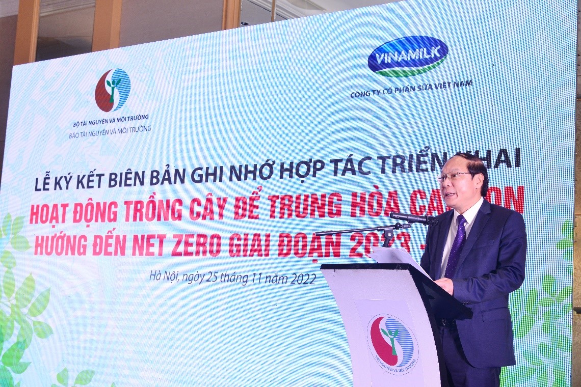 Góp phần cùng chính phủ thực hiện mục tiêu Net Zero 2050, Vinamilk tiếp tục hành trình trồng cây xanh - ảnh 3