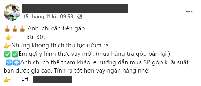 Mua hàng trả góp rồi mất hàng gánh nợ: Cảnh giác với chiêu lừa đảo dịp cao điểm mua sắm cuối năm - ảnh 1
