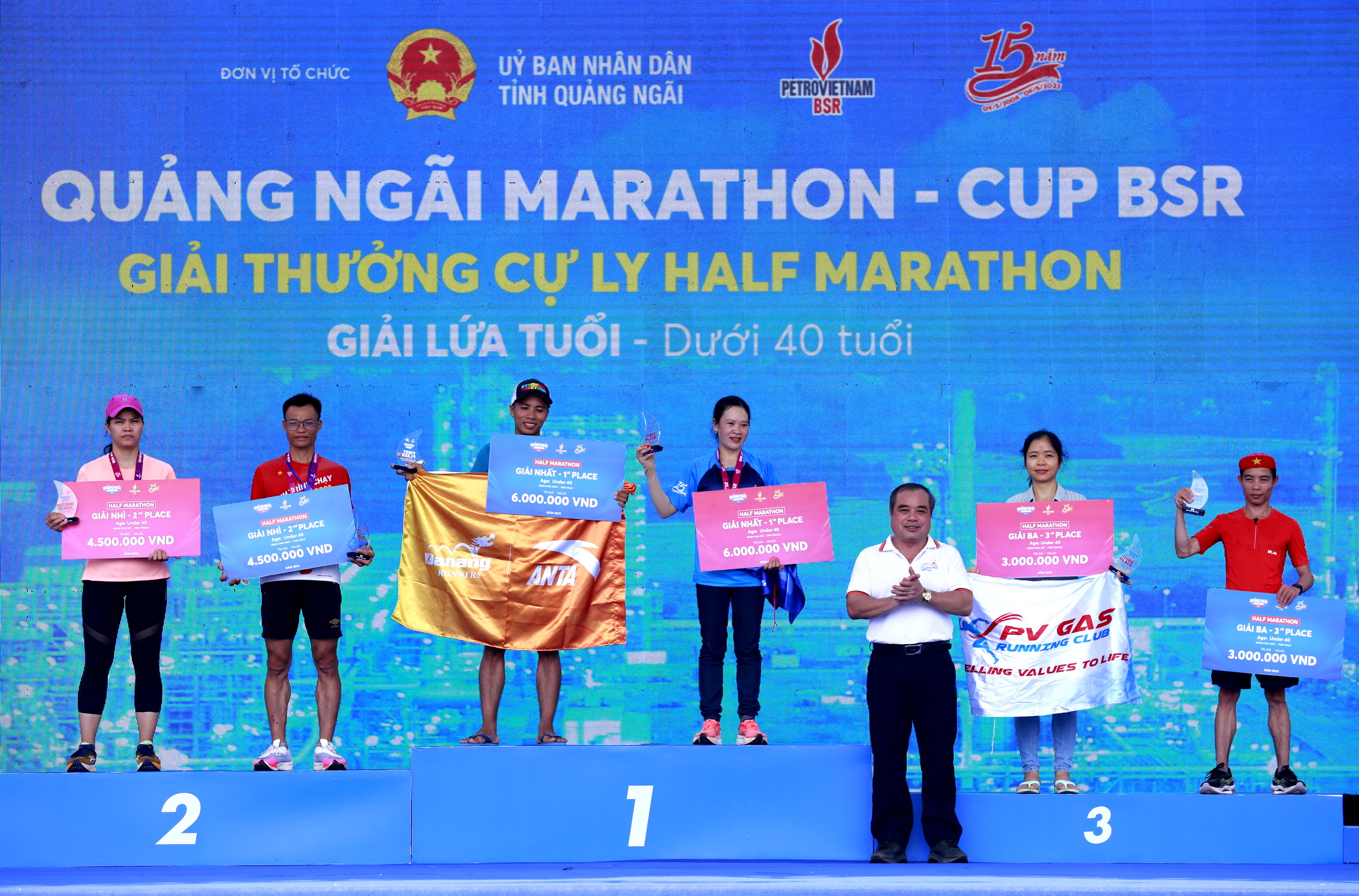 Đội tuyển PV GAS đạt thành tích cao tại Giải chạy “Quảng Ngãi Marathon - Cup BSR 2023” - ảnh 3