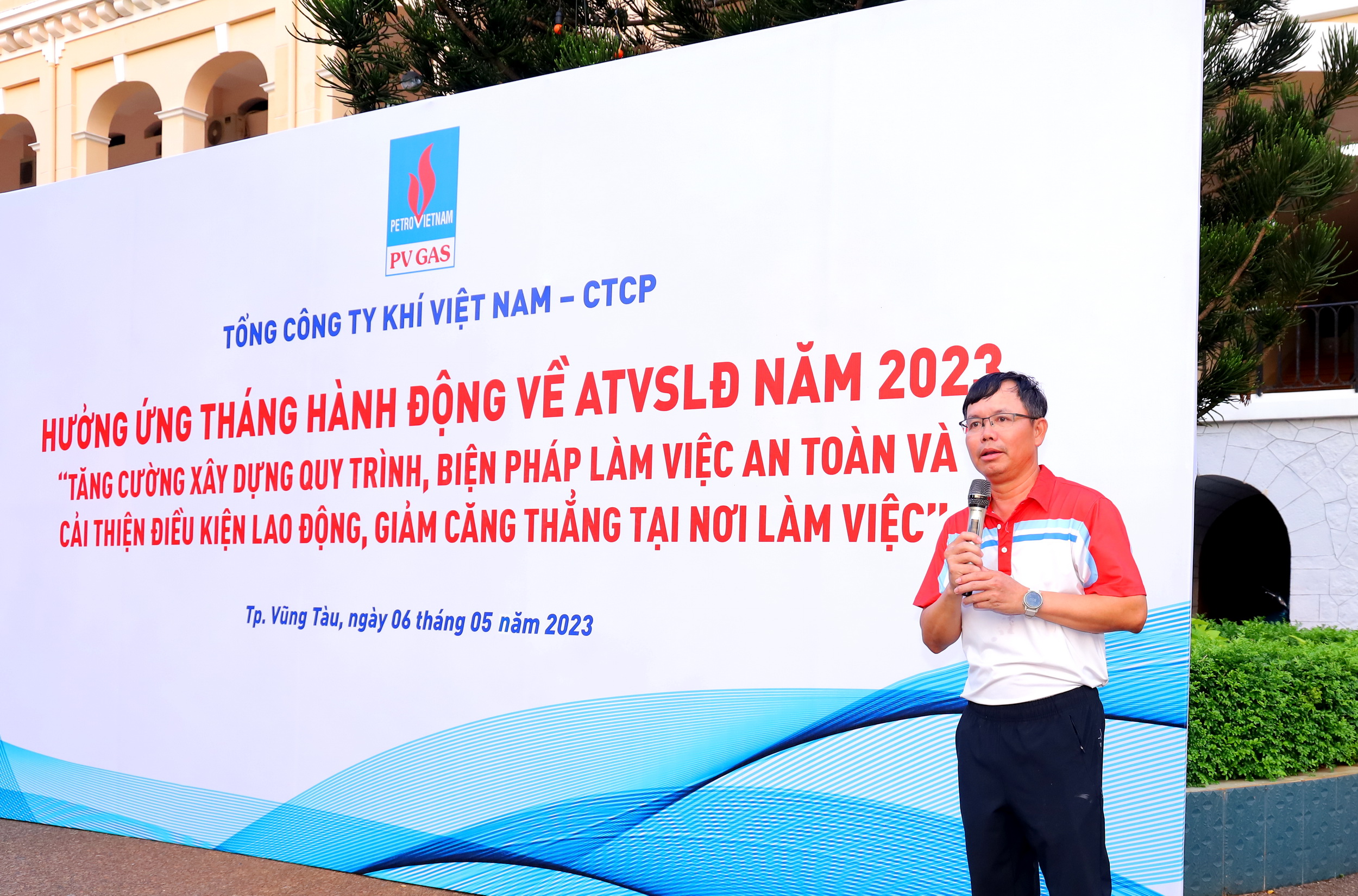 Công đoàn PV GAS phát động Tháng Công nhân - Tháng hành động về ATVSLĐ tại Vũng Tàu - ảnh 1