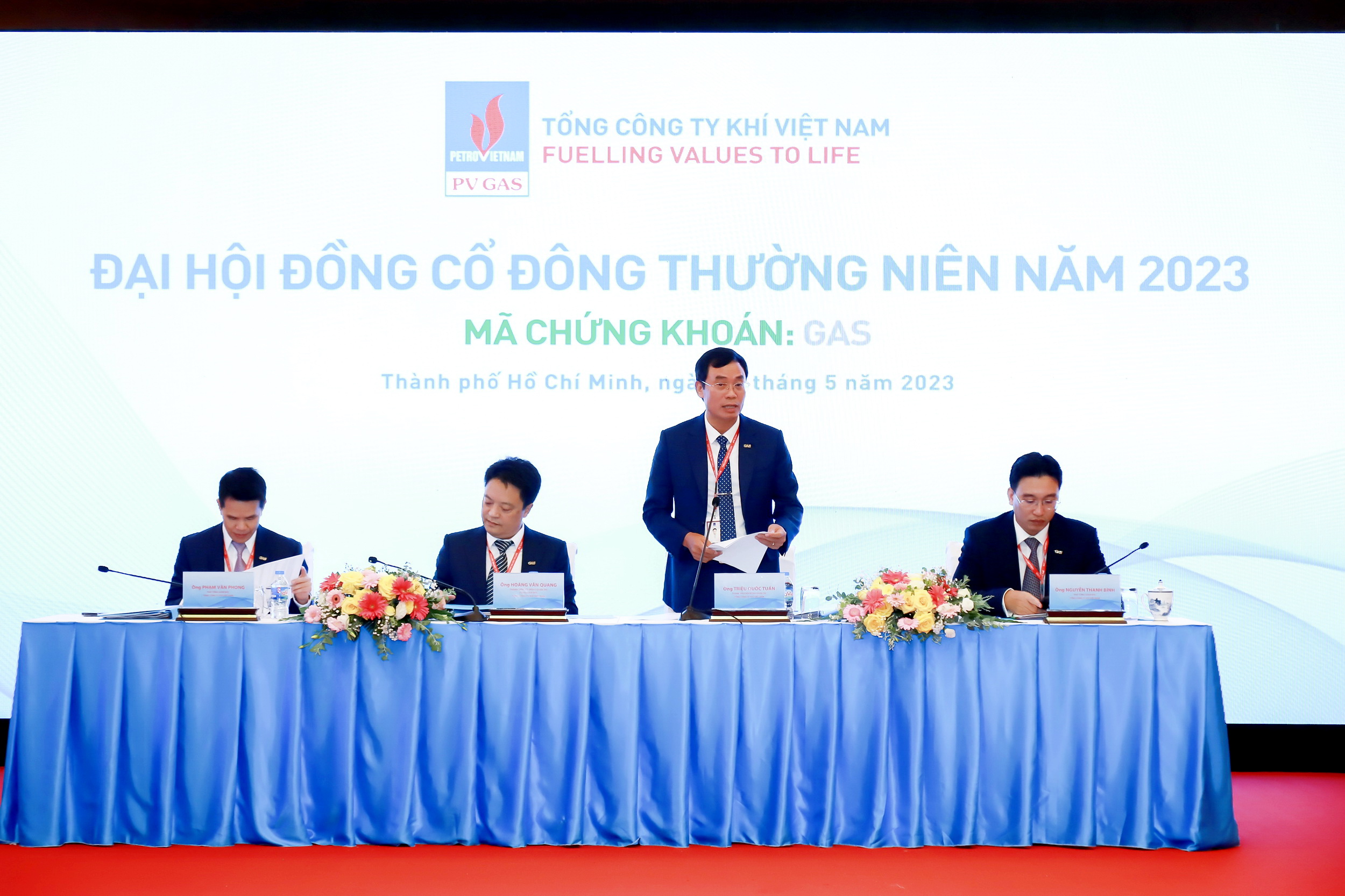 PV GAS tổ chức thành công cuộc họp Đại hội đồng cổ đông thường niên năm 2023 - ảnh 1