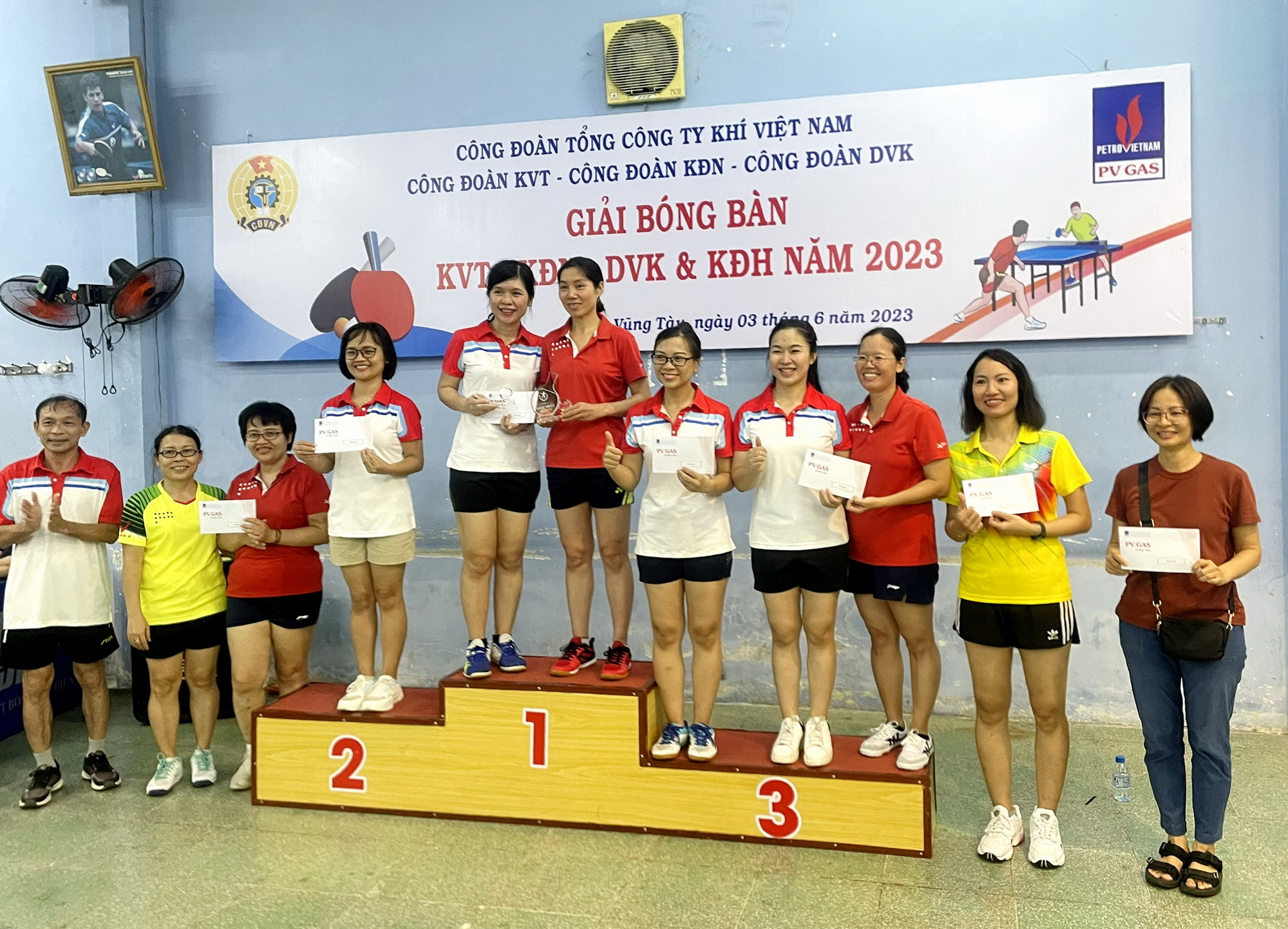 Giải bóng bàn KVT – KĐN – DVK năm 2023 - ảnh 3