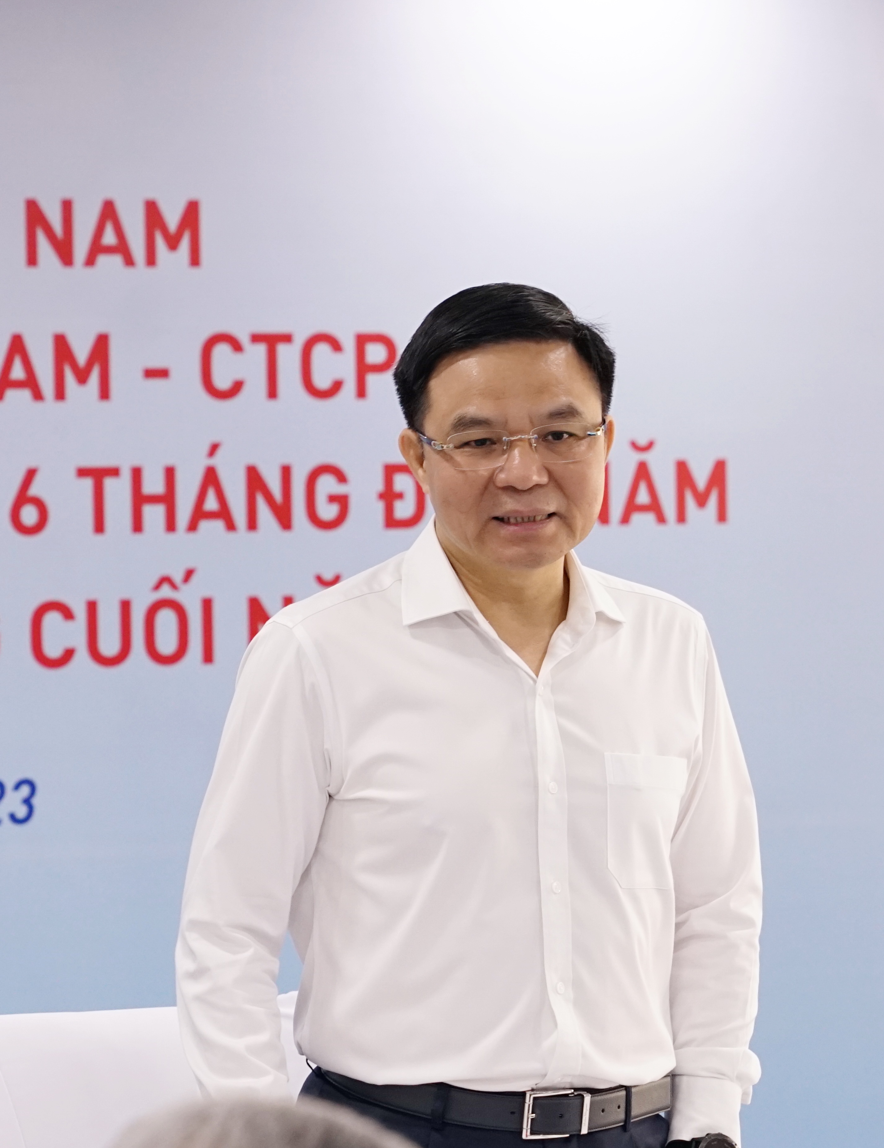  Tổng giám đốc Petrovietnam Lê Mạnh Hùng làm việc với PV GAS về kết quả SXKD 6 tháng đầu năm và triển khai kế hoạch 6 tháng cuối năm 2023  - ảnh 2